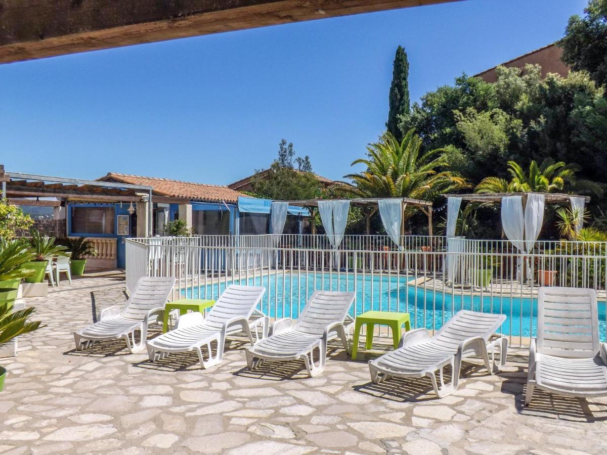 Maison Charmante A Cogolin Avec Vue Sur La Mer Et Piscine 外观 照片